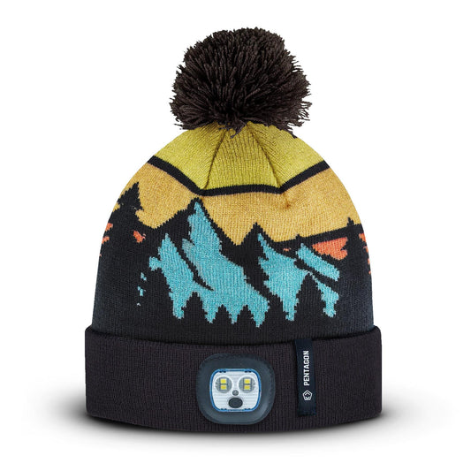Produs Sanctuary "adventurer" Knit Beanie With Flashlight -Adv-Fls Size Pentagon Tactical - Căldură, Vizibilitate și Pregătire în orice Mediu