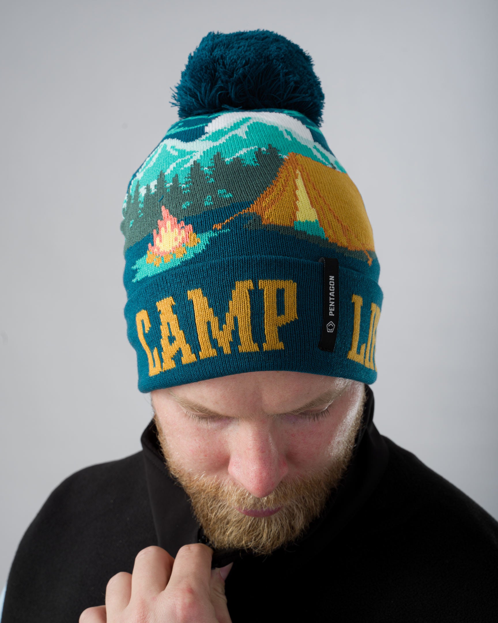 Produs Sanctuary "camp" Knit Beanie -Ca Size Pentagon Tactical - Căldură Superioară și Stil Distinctiv