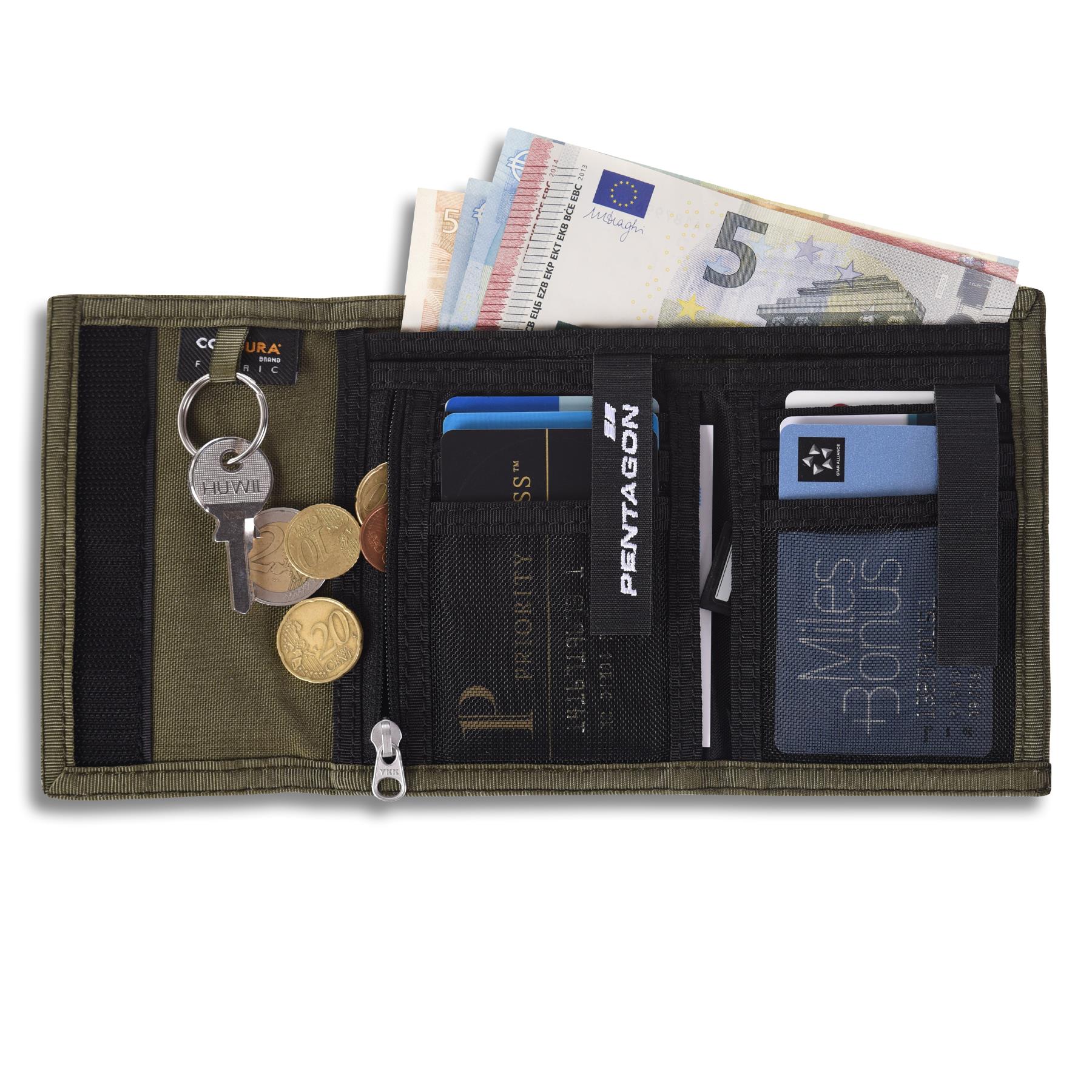 Produs Stater 2.0 Wallet RAL7013 Pentagon Tactical - Performanță și Ventilație Optimă în orice Mediu