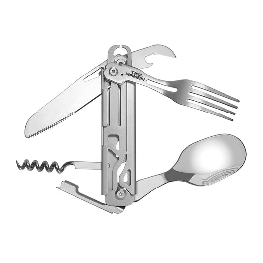 Produs Thor Camping Utensils D19010 Silver Pentagon Tactical - Funcționalitate Esențială pentru orice Aventura