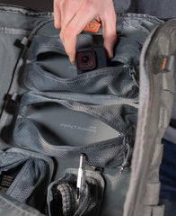 Produs Trinity Mesh Triple Pouch Cinder Grey Pentagon Tactical - Organizare Modulară și Siguranță Maximă