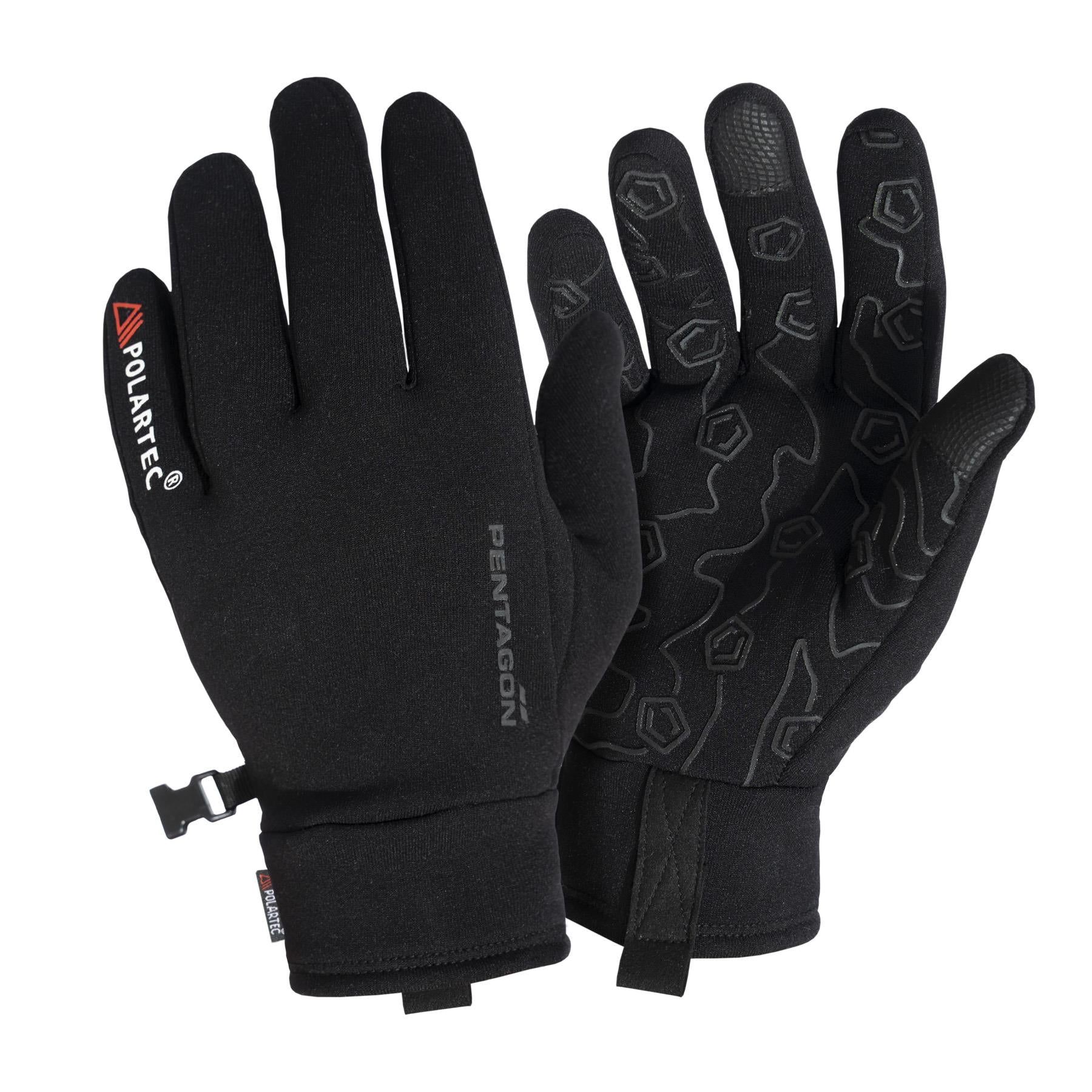 Produs Ursus Power Stretch Polartec® Gloves P20034 Black Pentagon Tactical - Aderență Fiabilă și Confort Tactic