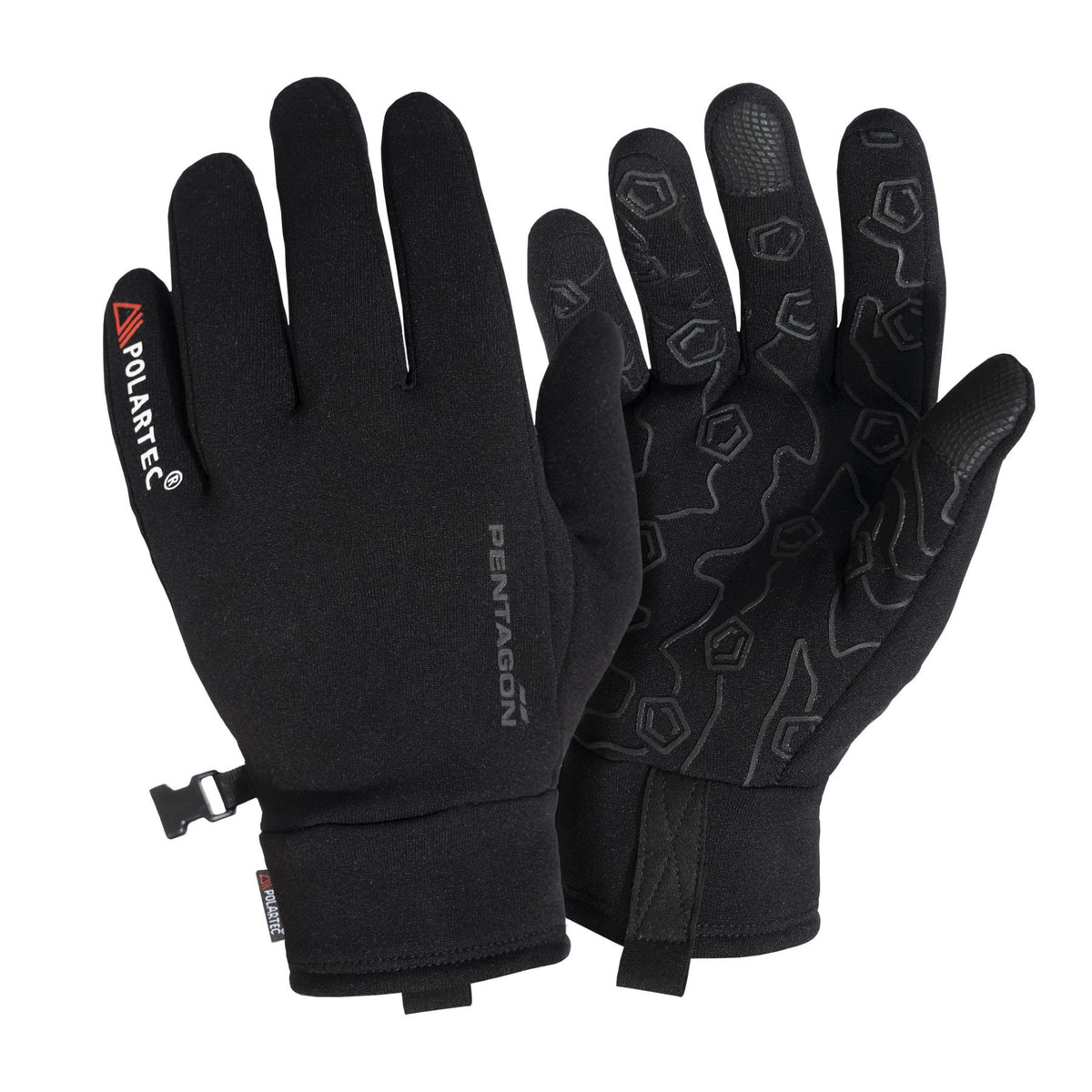 Produs Ursus Power Stretch Polartec® Gloves P20034 Black Pentagon Tactical - Aderență Fiabilă și Confort Tactic