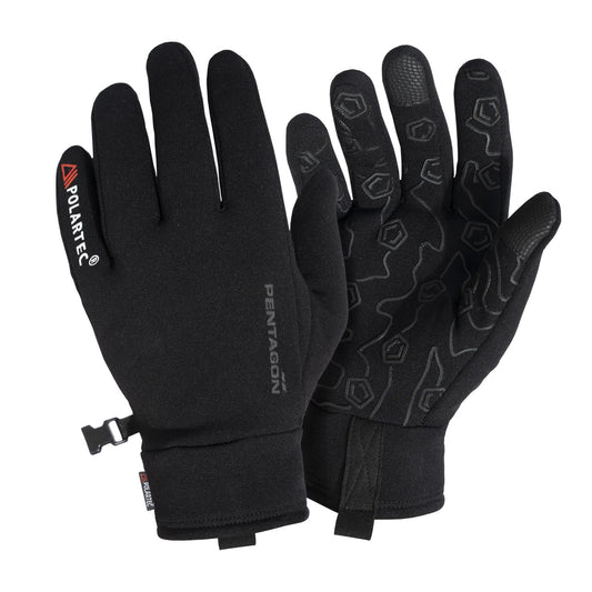 Produs Ursus Power Stretch Polartec® Gloves P20034 Black Pentagon Tactical - Aderență Fiabilă și Confort Tactic