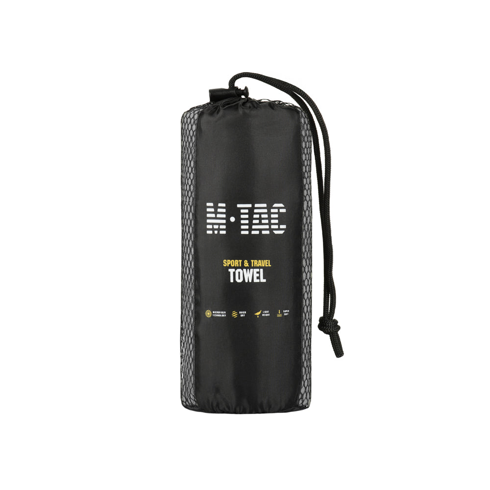 Prosop Microfibră 120x60cm M-Tac - Gri, Uscare Rapidă