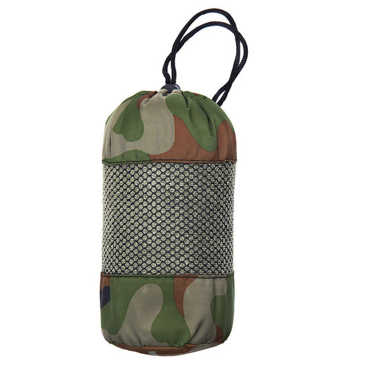 Prosop Microfibră 120x60 Verde Tactic - Uscare Rapidă, Performanță Compactă
