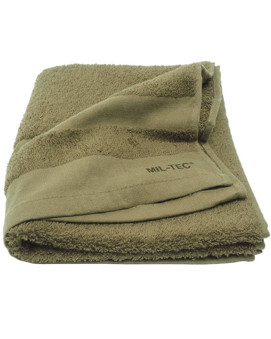 Prosop US Mil-Tec – 100% Bumbac, 110 x 50 cm, Oliv