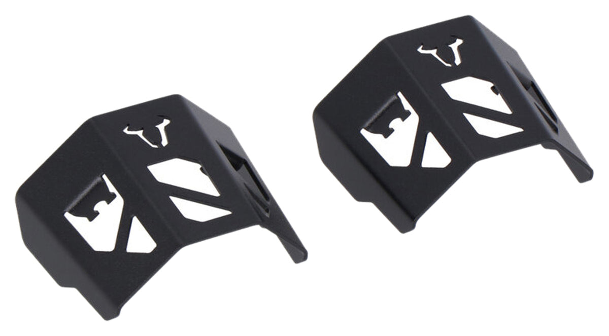 Protecție Faruri EVO SW-MOTECH Negru - Oțel, Adventure