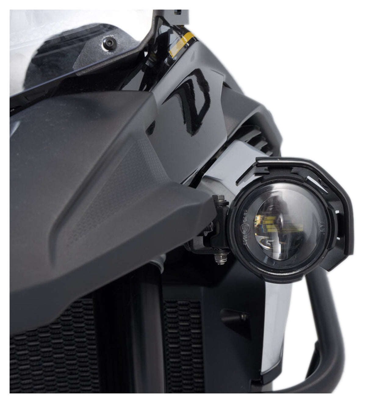 Protecție Faruri EVO SW-MOTECH Negru - Oțel, Adventure