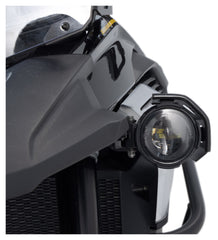 Protecție Faruri EVO SW-MOTECH Negru - Oțel, Adventure
