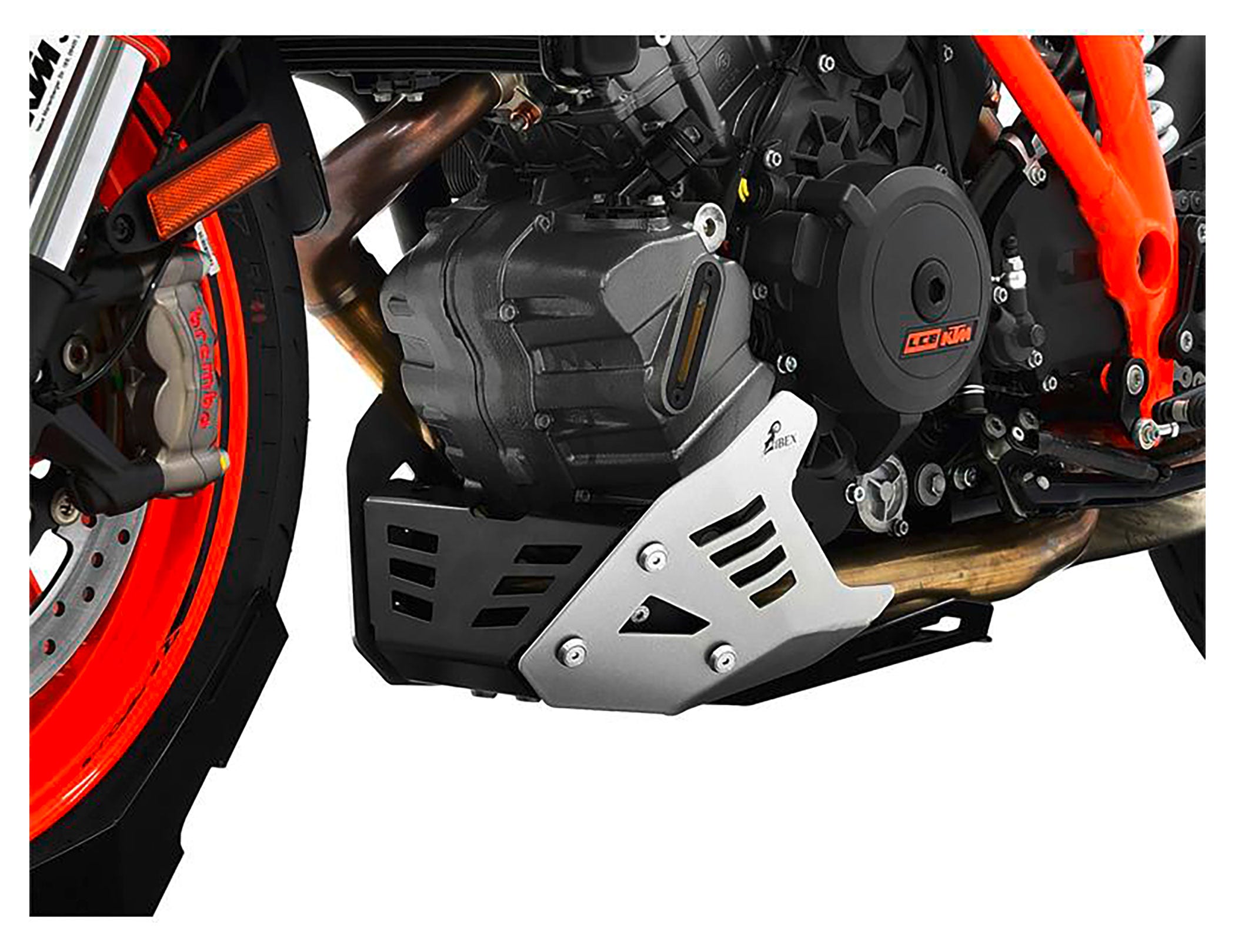 Protecție Motor Zieger Aluminiu - Negru-Argintiu