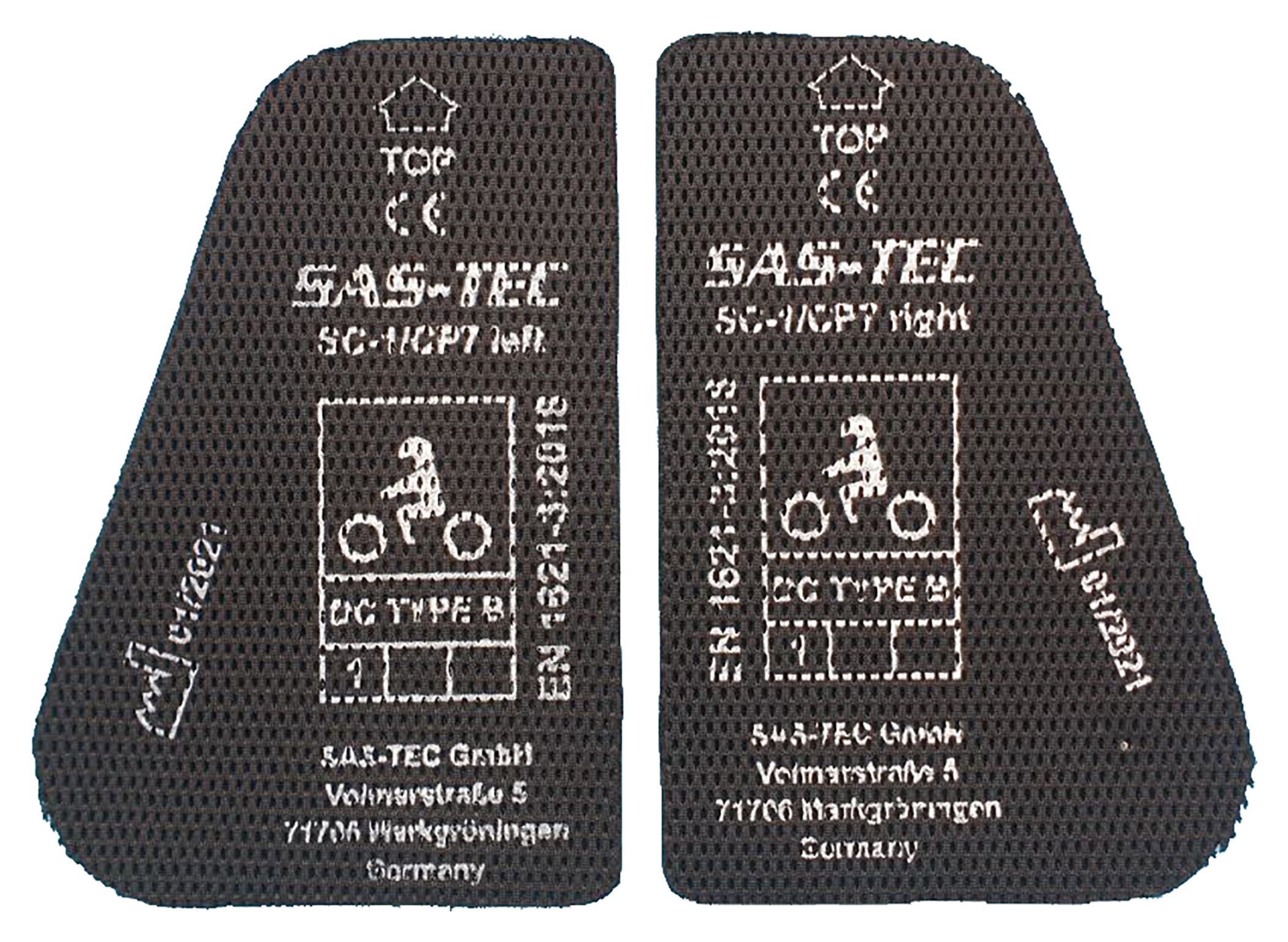 Protecție Piept SC-1/CP7 SAS-TEC - Flexibilitate și Confort