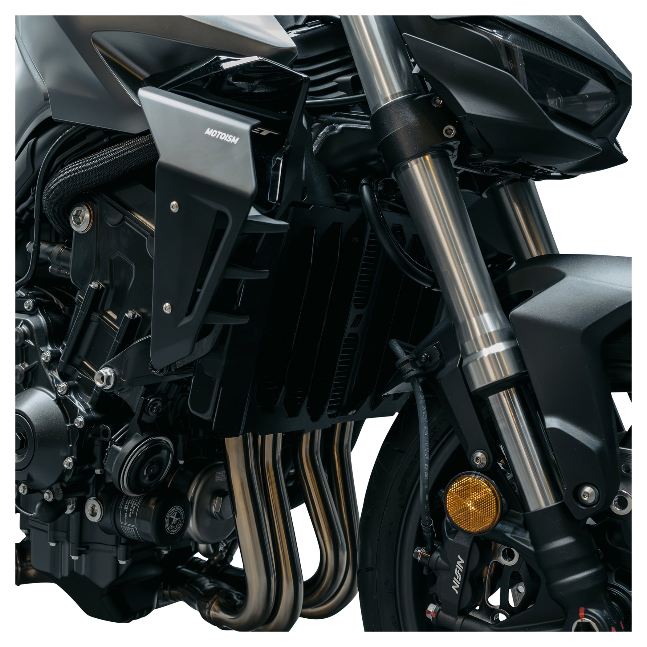 Protecție Radiator Aero CB1000 Hornet MOTOISM - Aluminiu, CNC