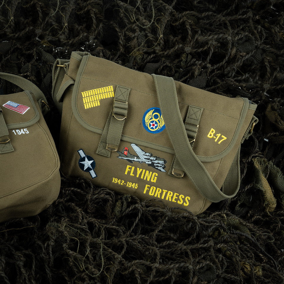 Pukkel B-17 Flying Fortress Verde - Tribut Istoric și Echipament Tactic