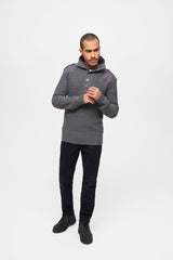 Pulover Alpine Anthracite Brandit - Caldura si Mobilitate