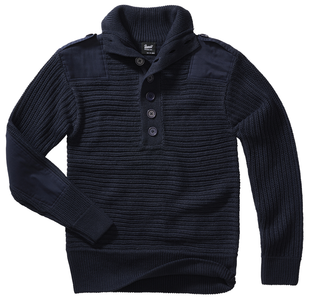 Pulover Alpine Navy Brandit - Caldura si Rezistenta