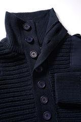 Pulover Alpine Navy Brandit - Caldura si Rezistenta