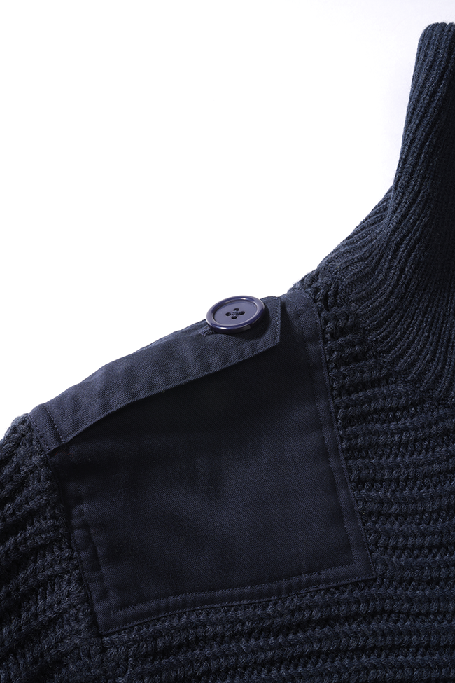 Pulover Alpine Navy Brandit - Caldura si Rezistenta