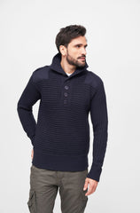 Pulover Alpine Navy Brandit - Caldura si Rezistenta