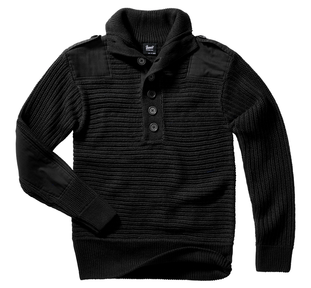 Pulover Alpine Negru Brandit - Caldura Optima