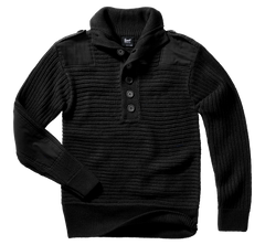 Pulover Alpine Negru Brandit - Caldura Optima
