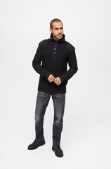Pulover Alpine Negru Brandit - Caldura Optima