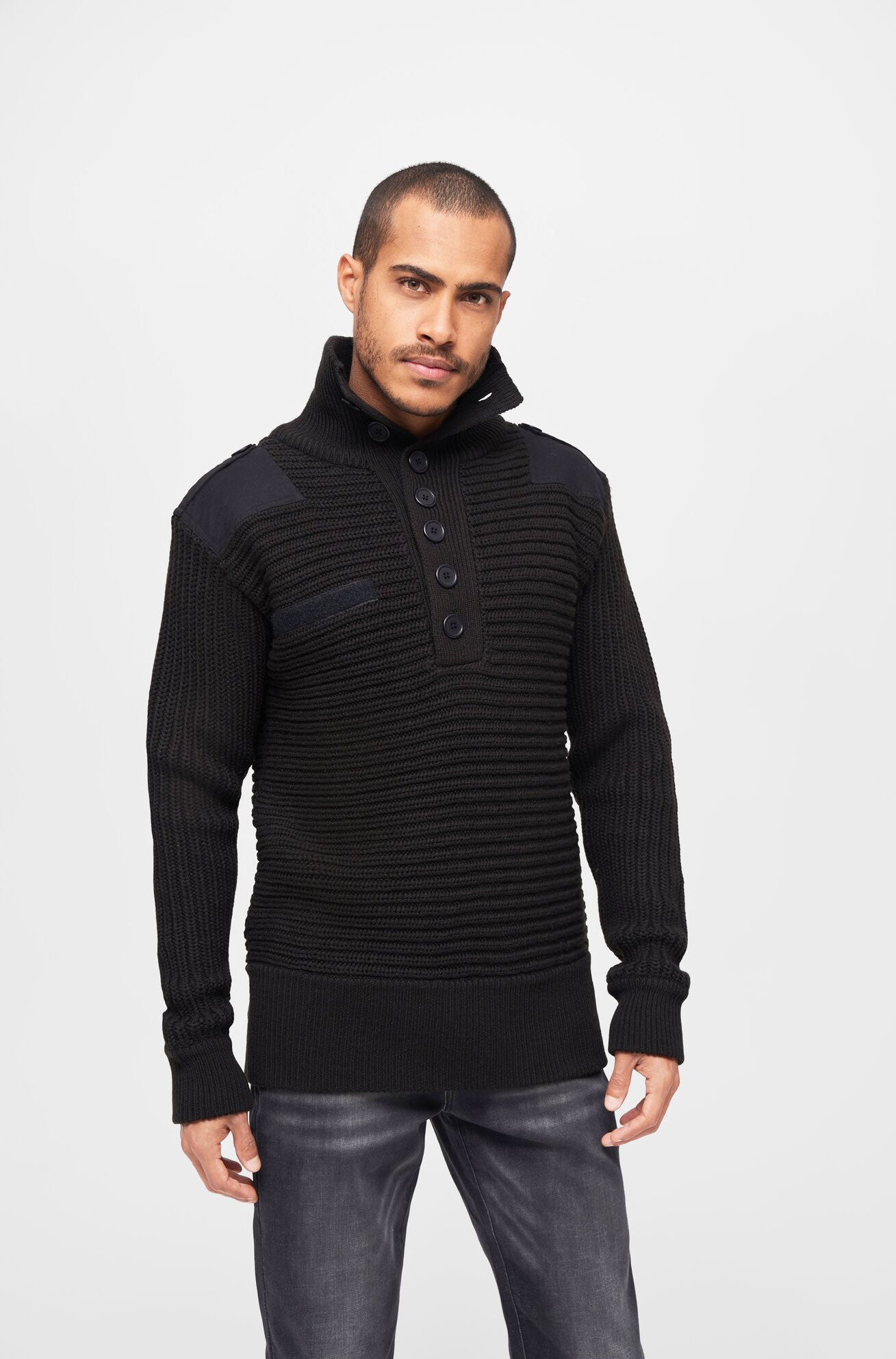 Pulover Alpine Negru Brandit - Caldura Optima