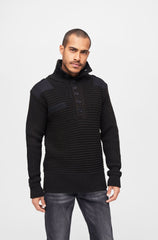 Pulover Alpine Negru Brandit - Caldura Optima