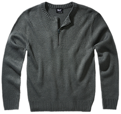 Pulover Army Anthracite Brandit - Caldura si Rezistenta