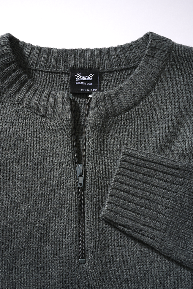 Pulover Army Anthracite Brandit - Caldura si Rezistenta