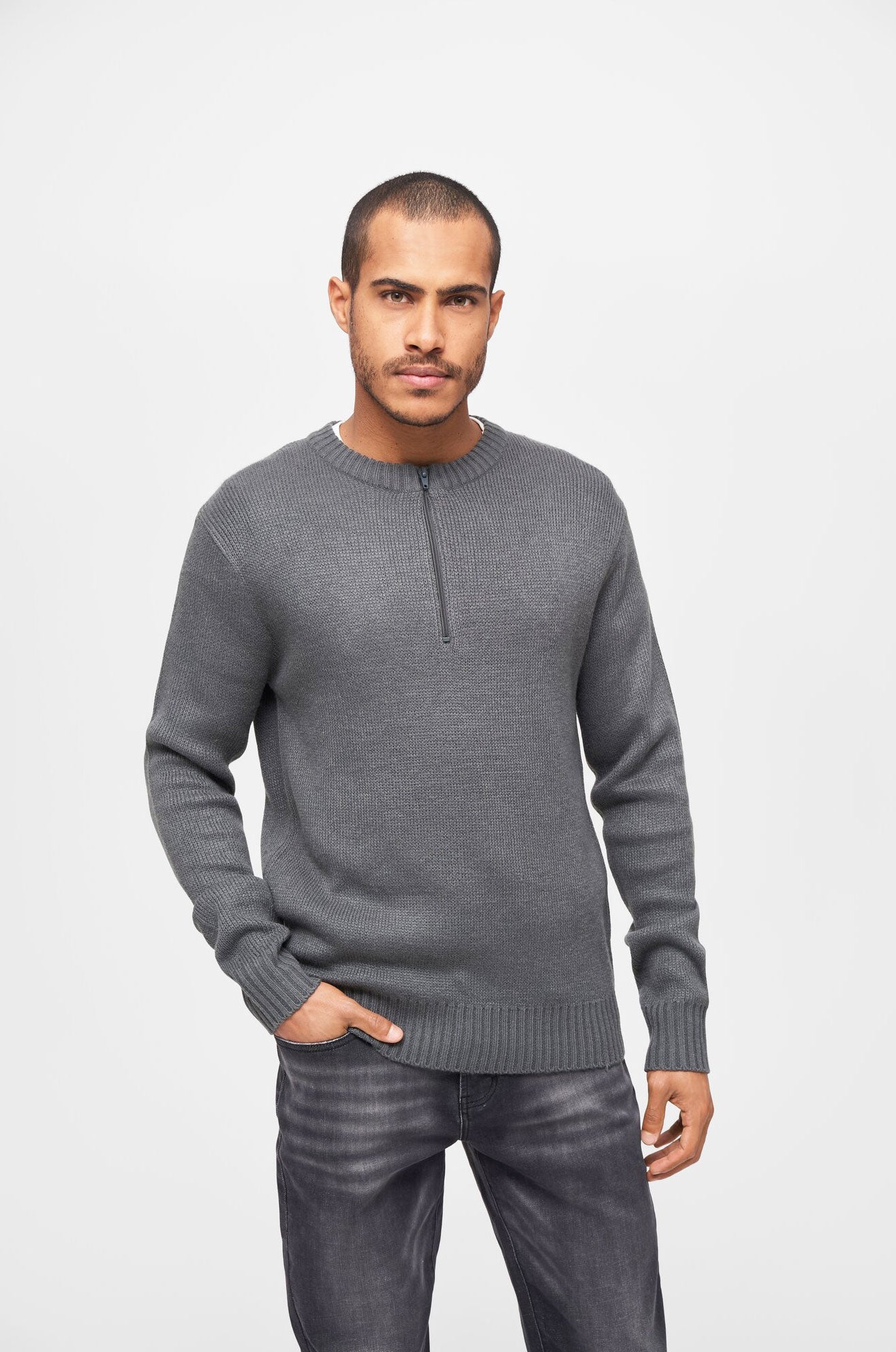 Pulover Army Anthracite Brandit - Caldura si Rezistenta