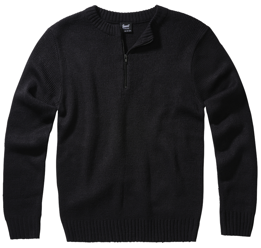 Pulover Army Negru Brandit - Caldura si Durabilitate