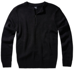 Pulover Army Negru Brandit - Caldura si Durabilitate