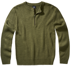 Pulover Army Olive Brandit - Caldura si Rezistenta