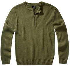 Pulover Army Olive Brandit - Caldura si Rezistenta
