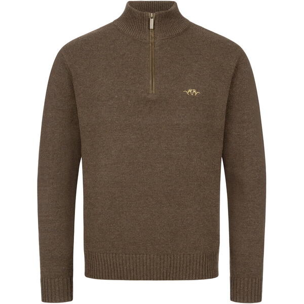 Pulover Blaser Lână HZ Dark Brown - Confort Termic, Stil Vânătoresc - 1
