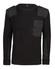 Pulover BW Negru Brandit - Caldura si Rezistenta