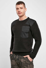 Pulover BW Negru Brandit - Caldura si Rezistenta