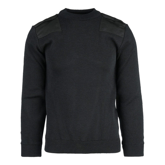 Pulover Commando Lână Fină Negru military-shop.ro - Confort Termic Absolut în Misiune