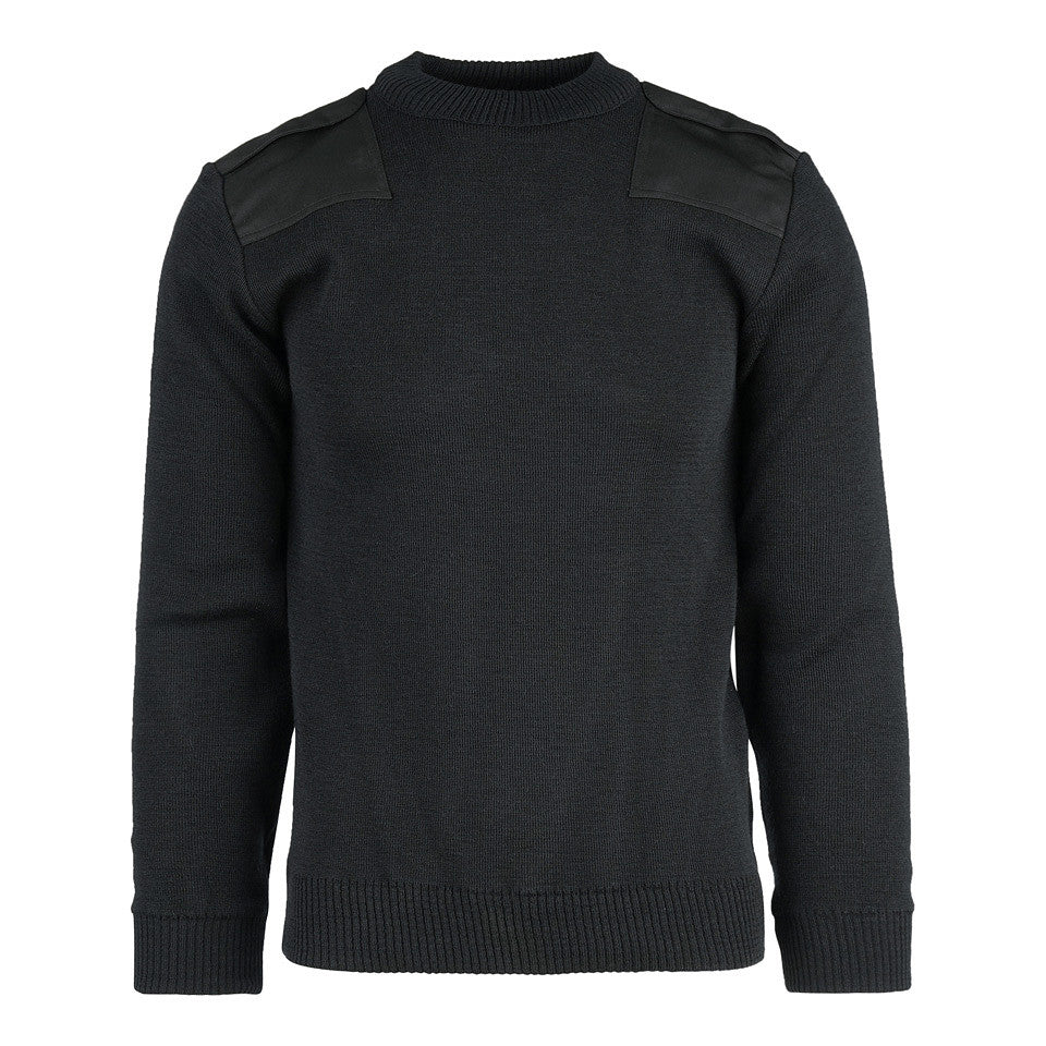 Pulover Commando Lână Fină Negru military-shop.ro - Confort Termic Absolut în Misiune