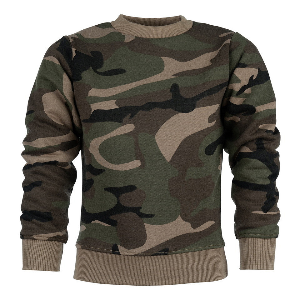 Pulover Copii Kinder Sweater Woodland 101INC - Stil Tactic, Valoare Adevărată