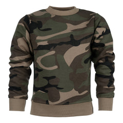 Pulover Copii Kinder Sweater Woodland 101INC - Stil Tactic, Valoare Adevărată