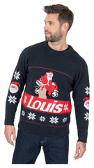Pulover Crăciun "Ugly Christmas" Louis - Moto Festiv