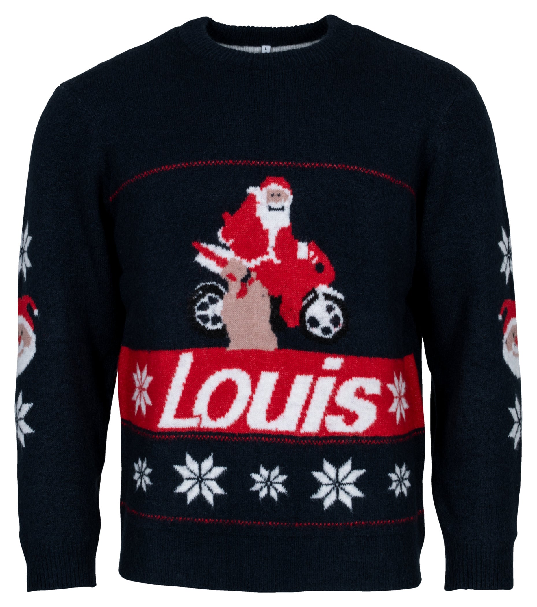 Pulover Crăciun "Ugly Christmas" Louis - Moto Festiv