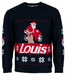 Pulover Crăciun "Ugly Christmas" Louis - Moto Festiv