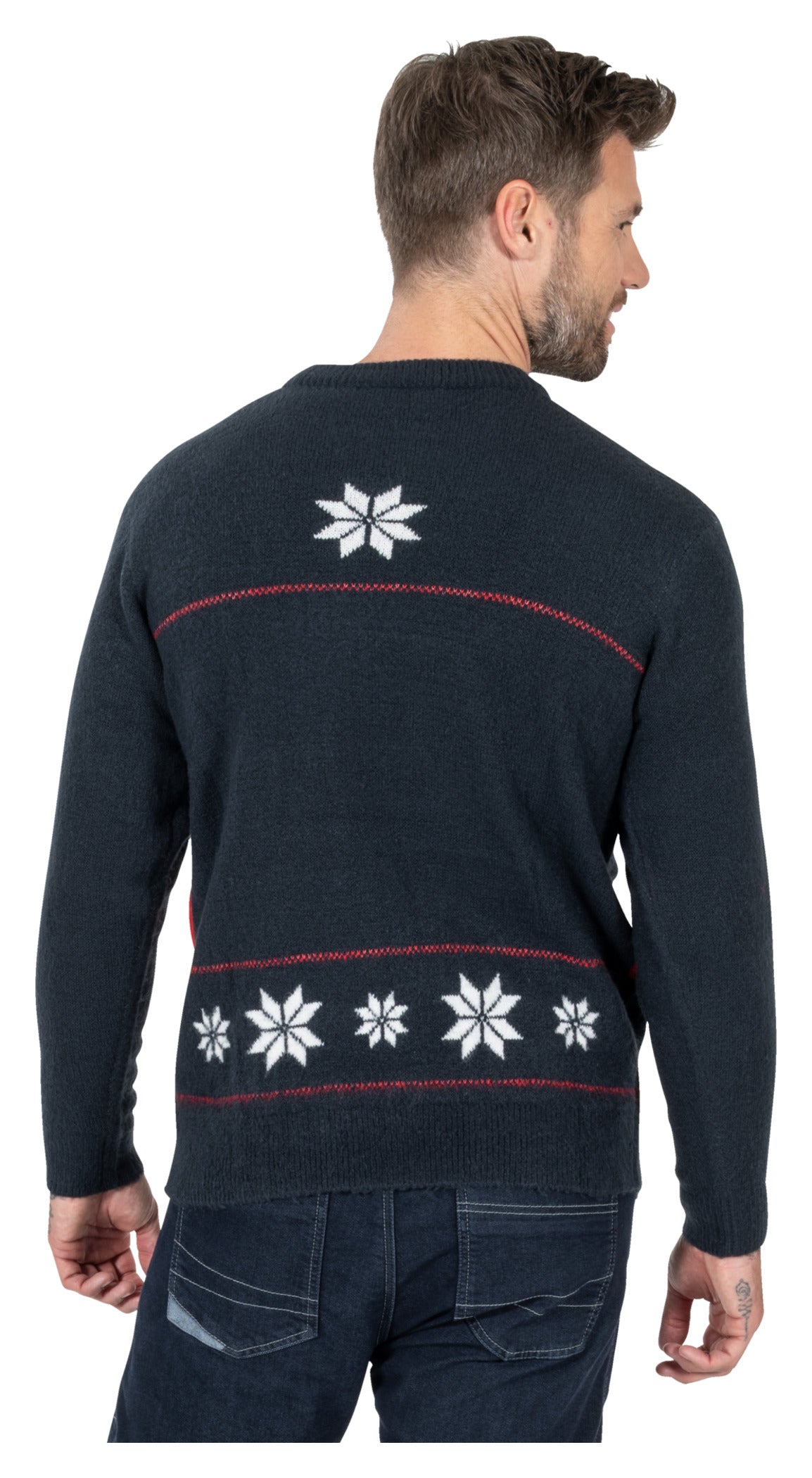 Pulover Crăciun "Ugly Christmas" Louis - Moto Festiv