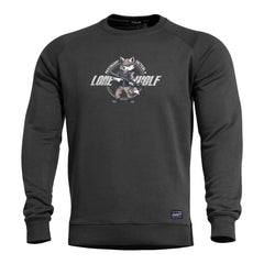 Pulover Hawk Sweater "lone Wolf" | -Lo Black Pentagon Tactical - Confort Superior și Rezistență Tactică