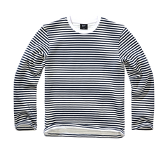 Pulover Marine Sweat Navy White St Brandit - Caldura Optima si Stil
