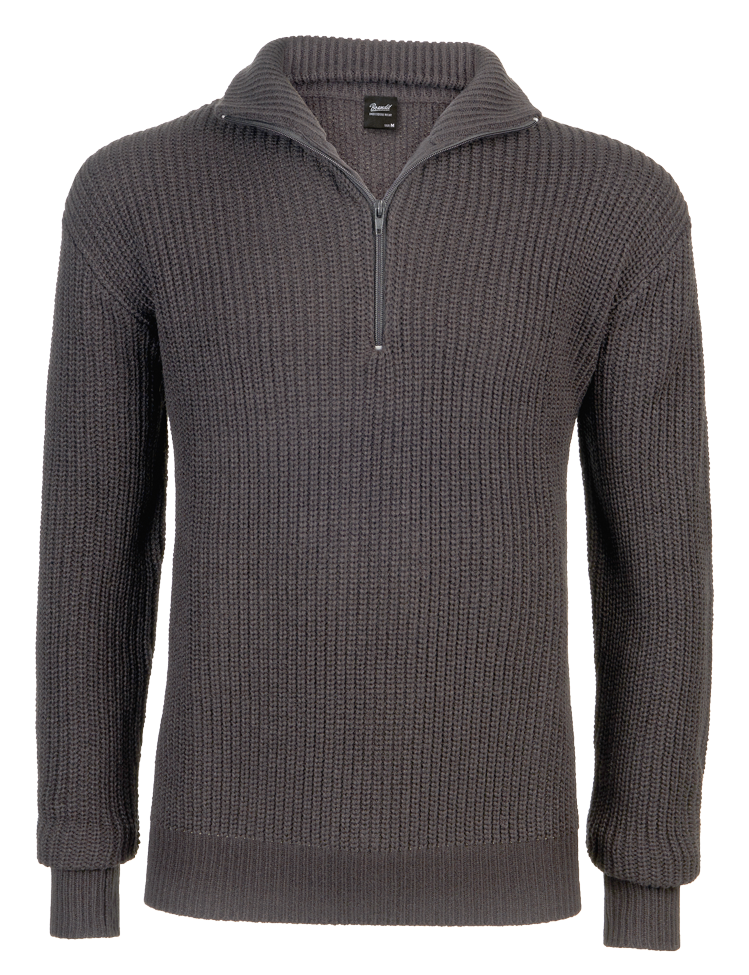 Pulover Marine Troyer Anthracite Brandit - Caldura Esentiala
