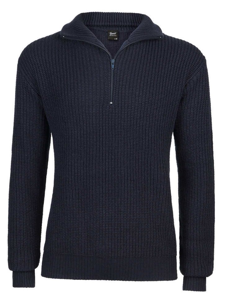 Pulover Marine Troyer Navy Brandit - Caldura si Mobilitate